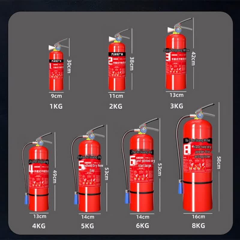 Portable Dry Powder Fire Extinguisher