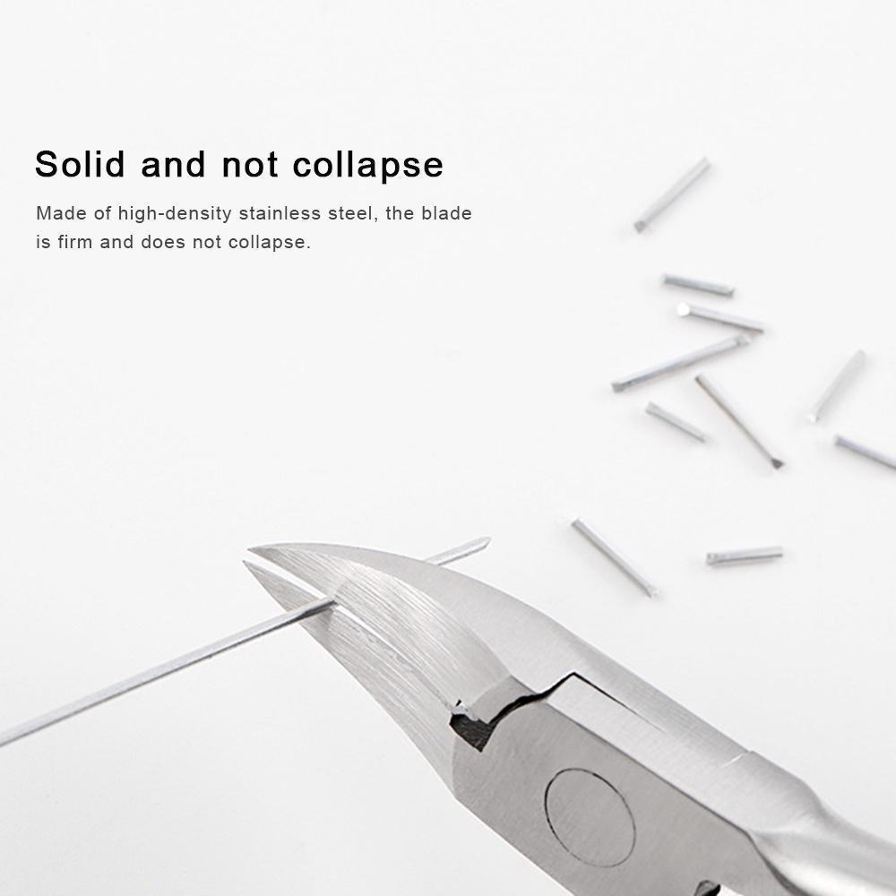 Новые кусачки для ногтей Olecranon из нержавеющей стали, плоскогубцы для омертвевшей кожи, ножницы для ногтей, ножницы для омертвевшей кожи, ножницы для пальцев ног, кусачки для ногтей, набор маникюрных инструментов