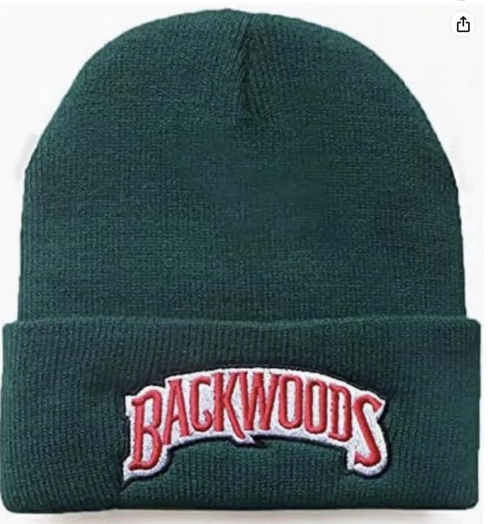 Вышитая шапка-бини Backwoods с регулируемой посадкой для уличной моды и холодной погоды