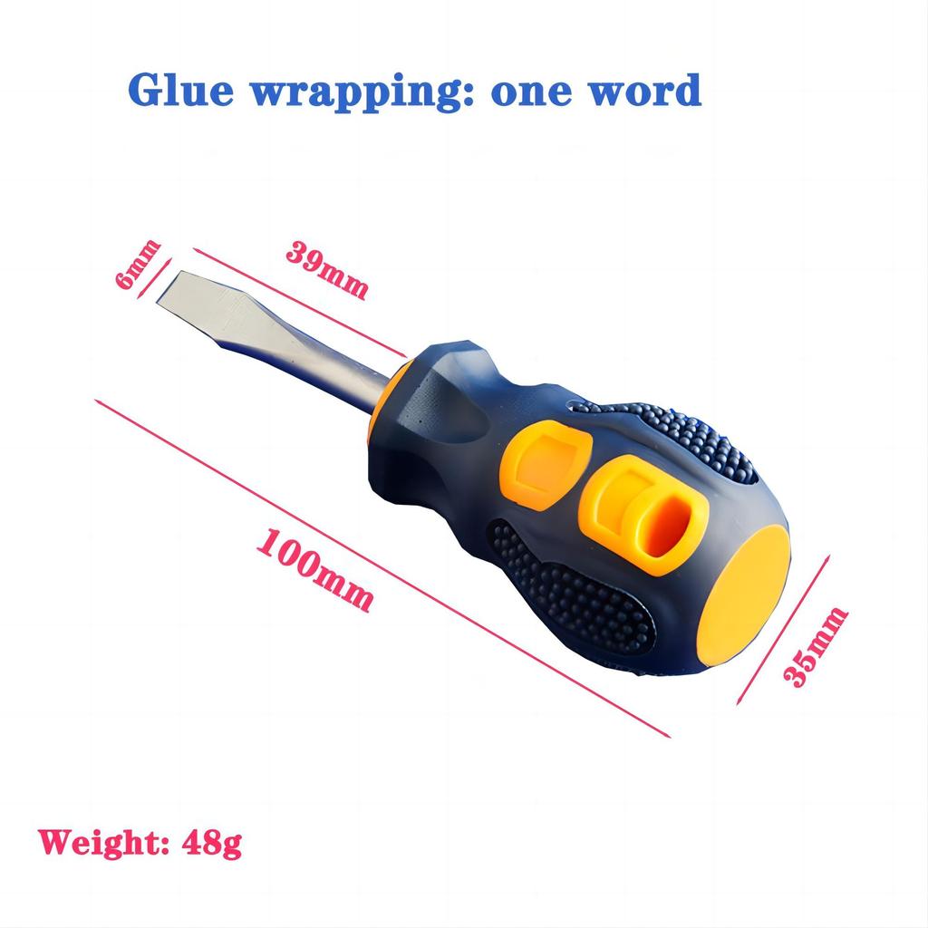 Набор отверток, набор мини-маленьких портативных отверток с головкой редиса, точные инструменты для ремонта автомобиля, ручные инструменты для ремонта с прозрачной ручкой