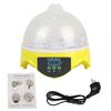 Mini Egg Incubator Brooder for Bird Chicken Duck Pigeon Poultry Incubator Adjustable Digital Temperature Automatic Egg Hatcher 16.5 * 17.5cm