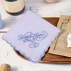 1 шт. Happy Tears впитывающие банданы для свадебной вечеринки 28*28 см белые хлопковые носовые платки полотенце для рук
