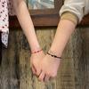 День Миланская Веревка Плетение Веревки Однотонные Женские Пояса Браслеты Дружбы Нить Парные Браслеты