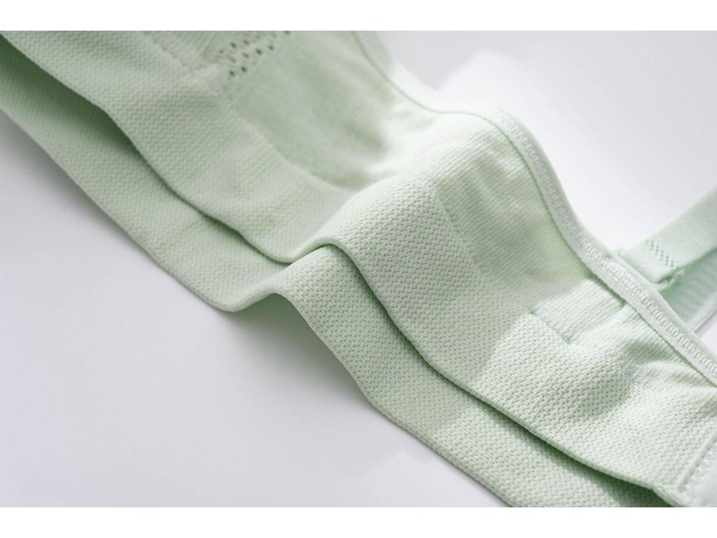 Новое поступление: Бесшовный белый студенческий бюстгальтер — дышащий, удобный, без стального кольца, хлопковые чашечки, тонкий и поддерживающий для лета