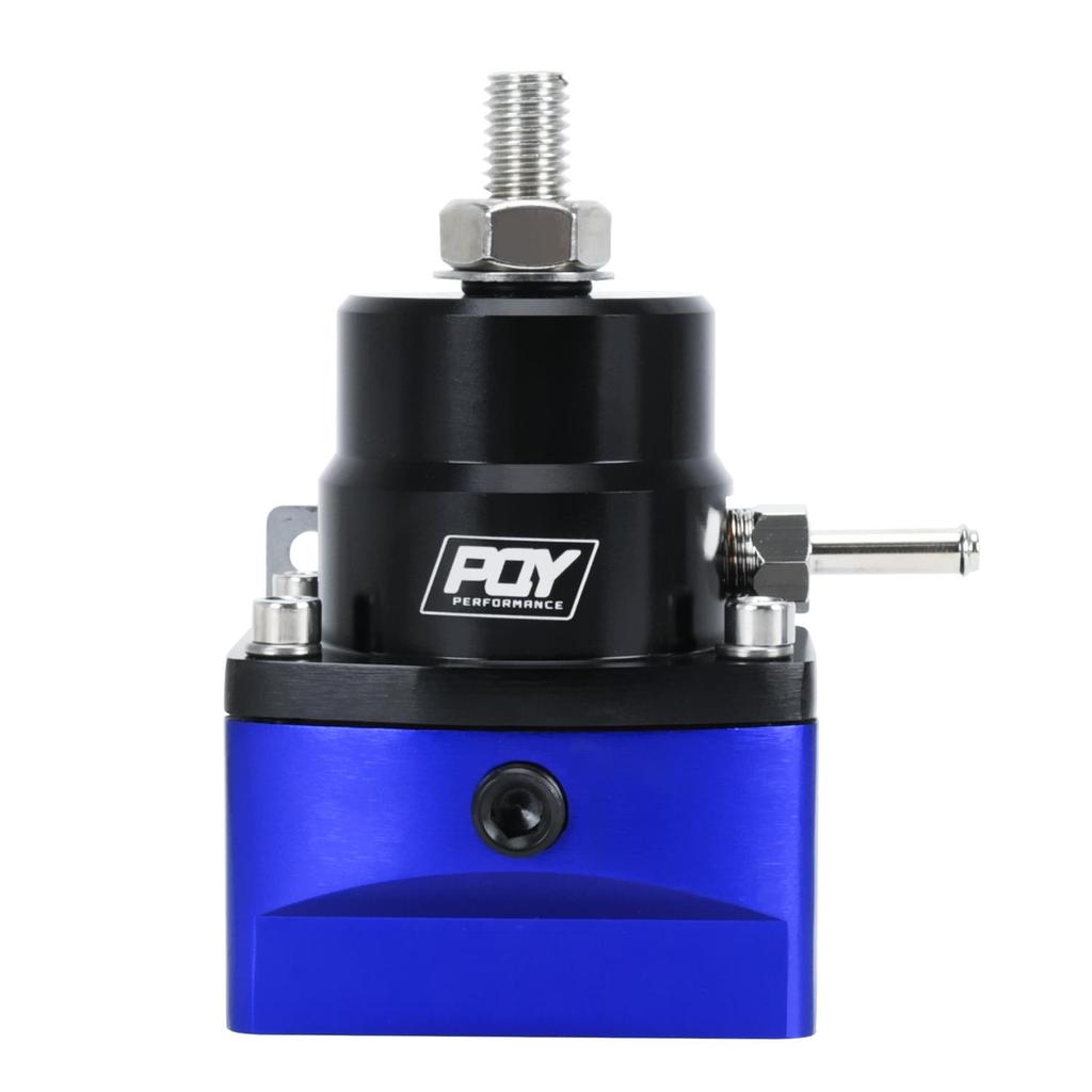 Adjustable Fuel Pressure Regulator Kit AN6 Feed & AN6 Return Line W/ 0-160PSI Gauge Set 3-20/ 20-45/ 45-70 Pressure Springs