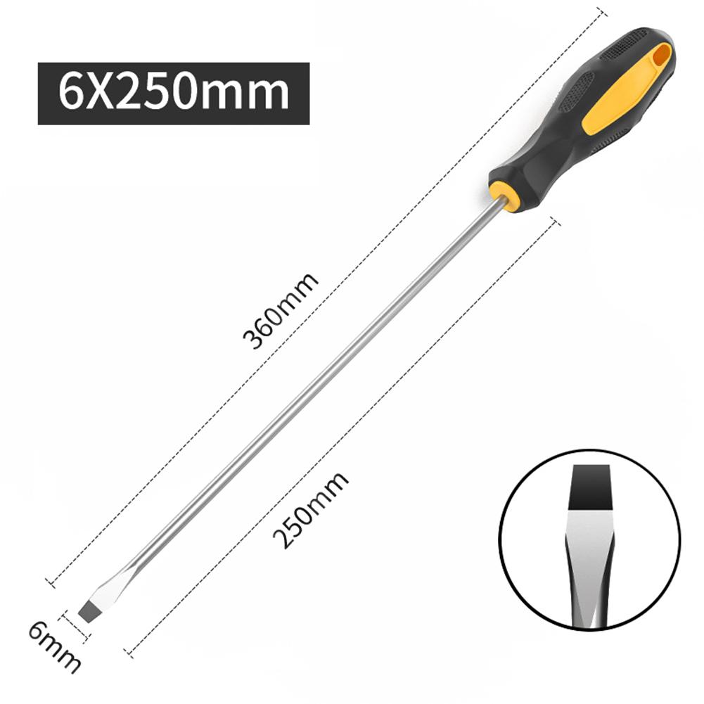 12Inch Screwdriver Magnetic Screwdriver Chrome Vanadium Steel Extra Long Size