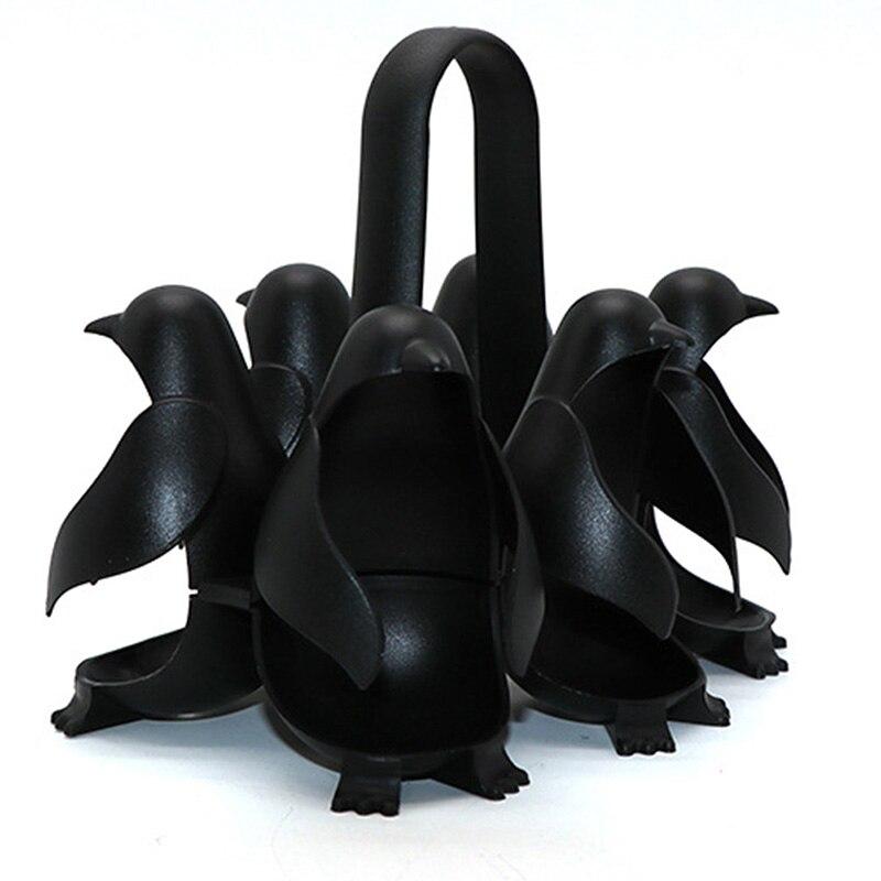 Steamer Egg Cooker Kitchen Props Tools Penguin Boiled Eggs 6 Super Cute Boilers For Household Stores Easy To Operate