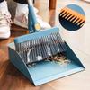 Broom and Dustpan Set for Home Stand Up Broom and Dustpan Comb for Office Home Kitchen Indoor Floor Cleaning Use Broom Clean Set