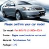 Для BYD F3 L3 2006~2019 2015 автомобильный капот двигателя накладка звукоизоляция теплоизоляция хлопок звукоизоляционный коврик огнестойкий вкладыш аксессуары для интерьера