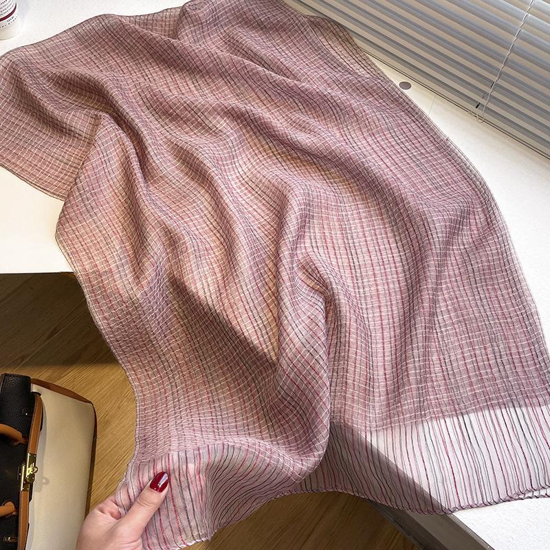 2025 Однотонный шарф из шелка и шерсти женский хиджаб пашмина шали и накидки Роскошный бренд Фуляр Бандана Буфанда Одеяло Шарфы