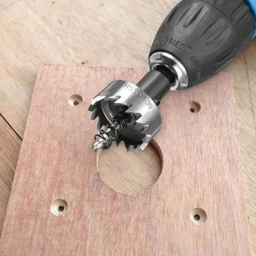 5pcs/set High Speed Steel Hole Opener Iron Plate HSS Hole Saw Drill Stainless Steel Metal Alloy Iron Cutting Drill Tool Kit HMM