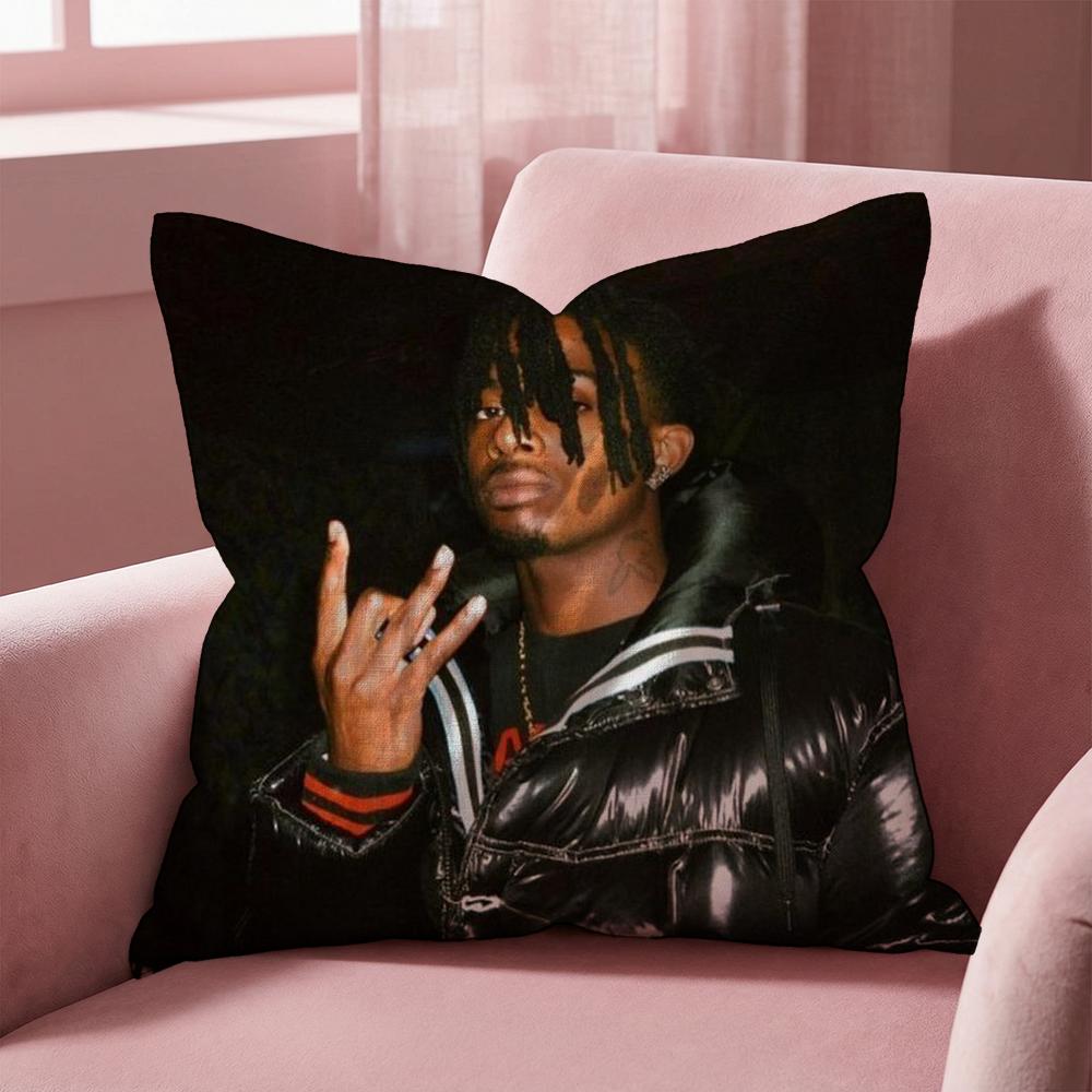 P-Playboi Carti ПЕВЕЦ Наволочка для подушки Многоцелевая наволочка для дома и автомобиля - Двусторонняя, Мягкая и прочная для повседневного использования