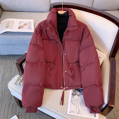 Осенне-зимняя женская пуховая хлопковая куртка корейская хлопковая утепленная парка с капюшоном короткое пальто женская повседневная женская верхняя одежда