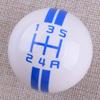 Universal Car 5 Speed Round Manual Gear Shift Knob Ball Head Shifter Lever