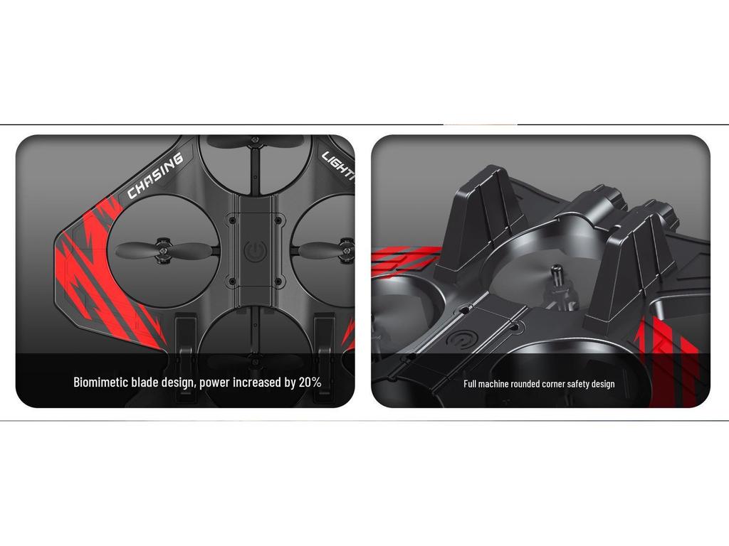 A1 Remote Control Foam Airplane with Colorful Lights & 360° Rolling Stunt Capabilities