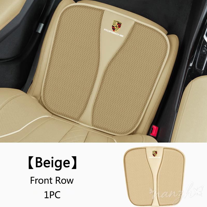 lczcr3 For Porsche Cayenne Panamera Macan 911 718 Taycan Boxster Cayman Car Seat Cushion 3D Air Mesh Non-Slip Seat Protector Sticker
