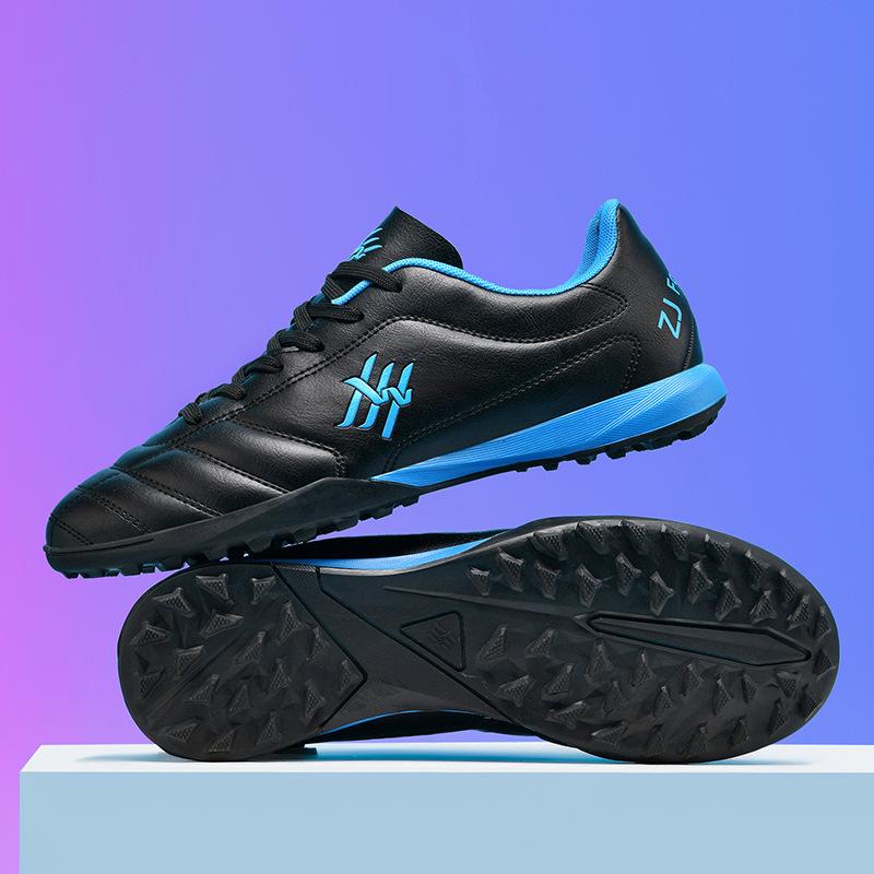 Football Shoes Boys and Girls Tf Broken Nails Artificial Turf Teen Students AG Nail Leather Foot Outdoor Training Shoes