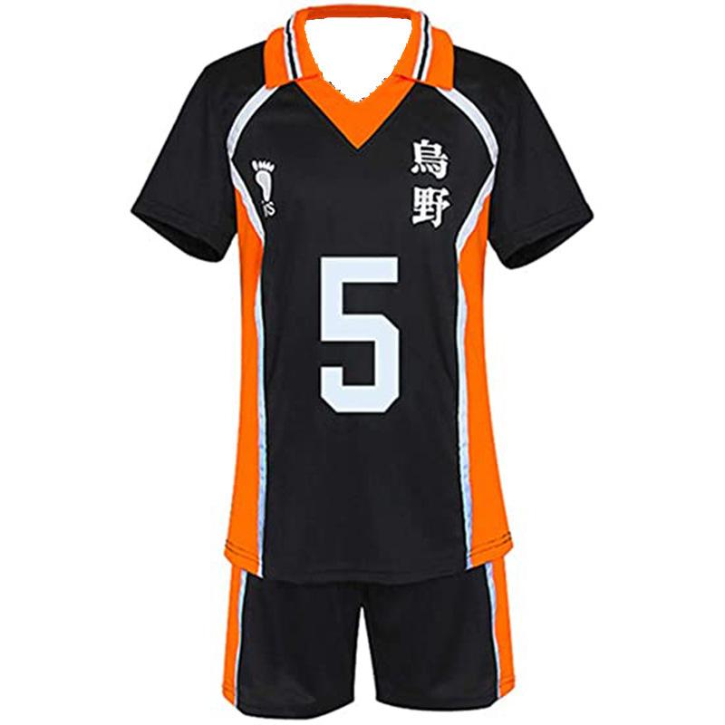 Хайкю!! Костюм для косплея Haikyuu Костюм Волейбольного клуба старшей школы Карасуно Хината Шоё Кагеяма Тобио Спортивная форма Джерси