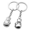 Boxing Gloves Pendant Keychain 3D Metal Boxer Movement Fighting Jewelry