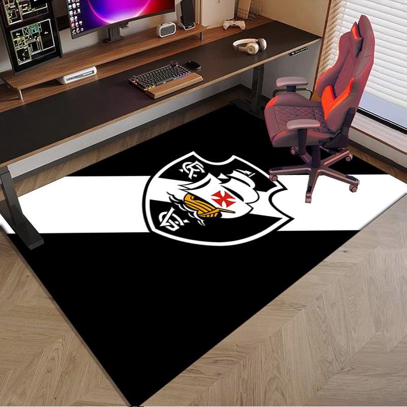 Vasco Football Club Printed Area Rug for Office, Chair Rug, Decorative Carpet Floor Mat, Large Size Fan gifts Christmas gifts