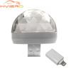 Автомобильный USB Ambient Light DJ RGB Mini Красочный музыкальный звуковой свет USB-C Интерфейс Apple Интерфейс Праздничная вечеринка Караоке
