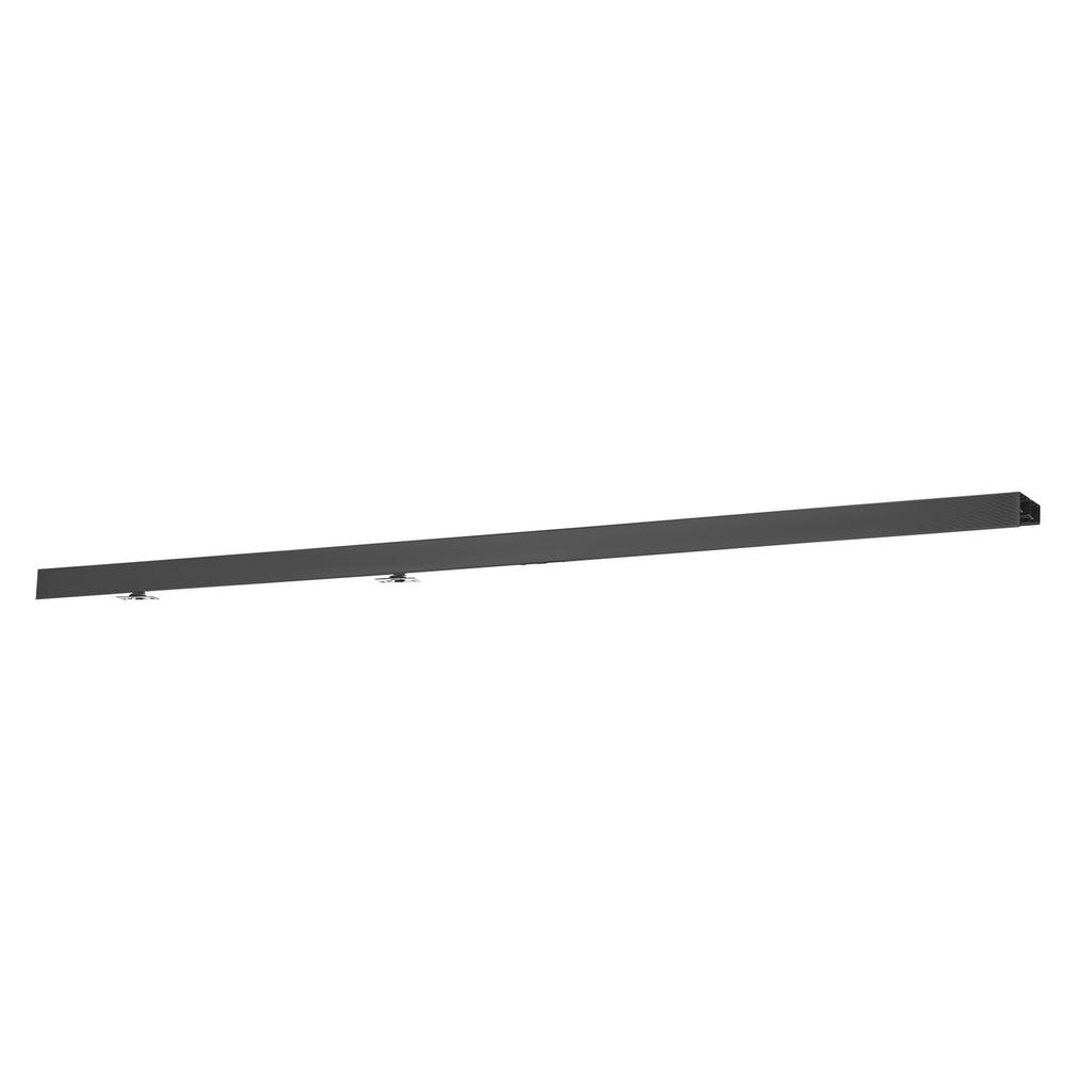 Bypass Sliding Door Hardware Kit, 1829 mm Aluminum Alloy Dual-Track Bypass Door Hardware, Smooth and Quiet Sliding, Easy to Install, for 25 to 45 mm