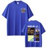 Rapper Milo J La Vida Era Mas Corta Album Tees Men Women Hip Hop Tshirt Cotton Casual High Quality Fashion ONeck Tshirt Tops