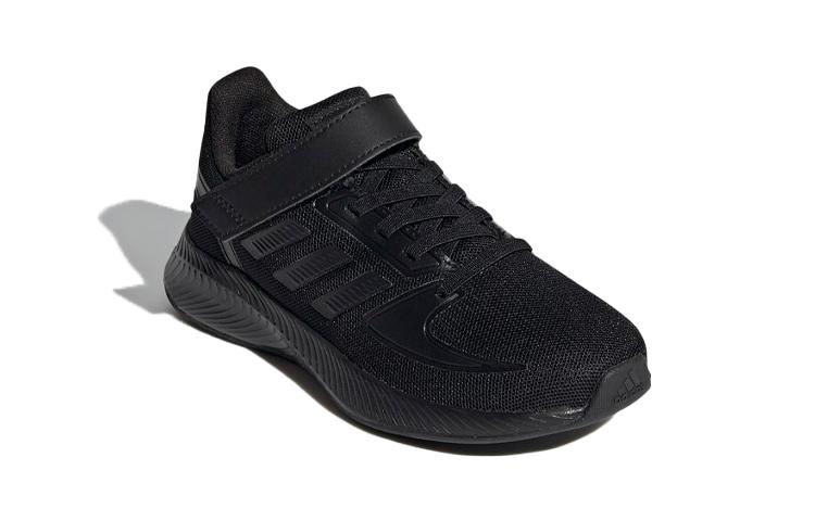 adidas Дышащие и износостойкие низкие детские беговые кроссовки Neo Runfalcon 2.0 Черные FZ0114
