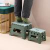 Folding Step Stool Ultralight Good Load-bearing Not Easily Deformed High Stability with Hidden Handle Heavy-Duty Step Stool Folding