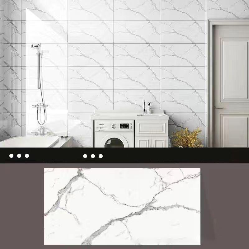Самоклеящаяся 3D имитация плитки для оклеивания стен обоями для украшения стен туалета кухни водонепроницаемые мраморные наклейки
