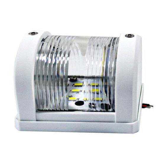 Светодиодный навигационный фонарь, водонепроницаемый светодиодный лодочный фонарь, мини-пластиковый сигнальный фонарь для понтонных лодок, яхт, каяков, воздушных лодок