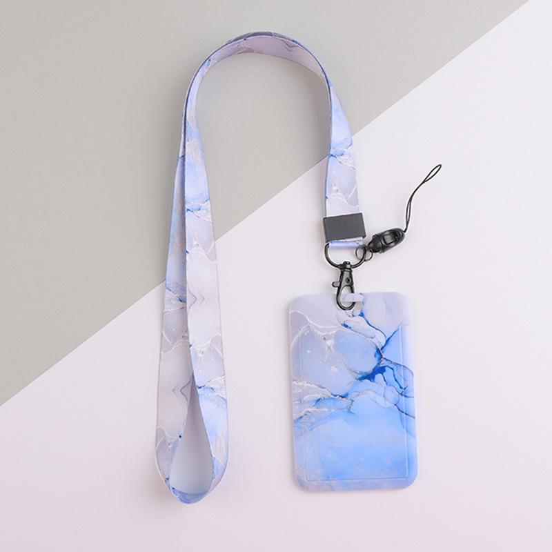 Cartoon Credential Card Holder Bags Doctor Nurse Neck Strap Lanyards Keychain Pass Card Holder Hang Rope Lariat Lanyard Gifts