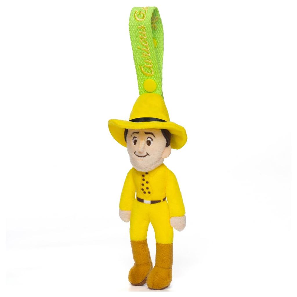Takara Tomy Arts Curious George Plush Man In a Yellow Approximately 14cm Tall Mascot, Hat,