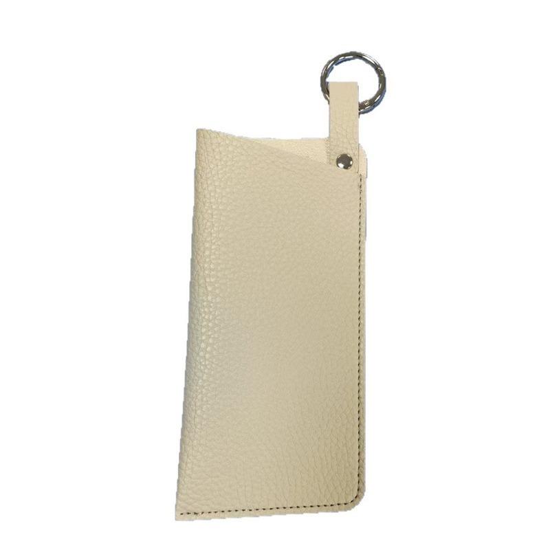 Портативный чехол для очков из ПУ кожи, подвесная сумка для хранения очков, солнцезащитные очки, сумка для очков, удобный брелок