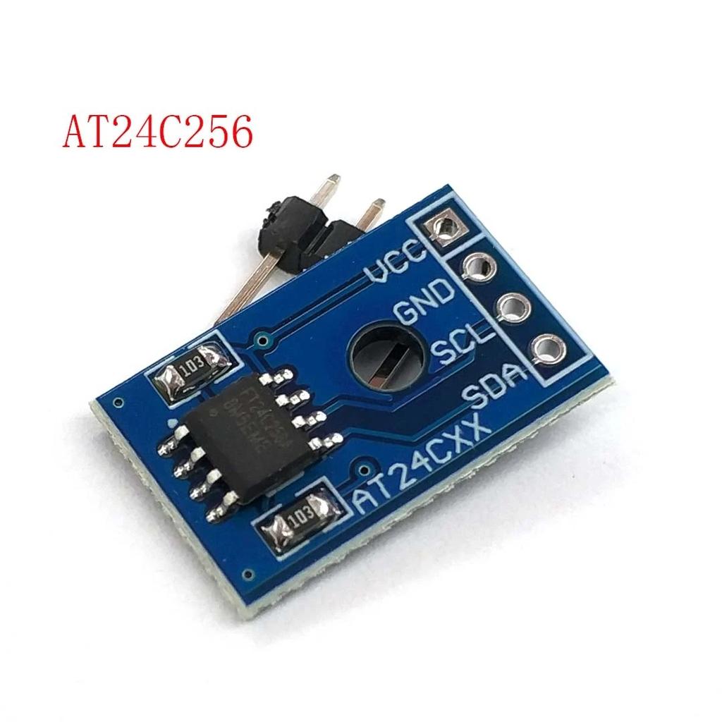 Модуль памяти EEPROM с интерфейсом I2C AT24C256 IIC для разработки MCU, аксессуары для интеллектуального автомобиля для Arduino