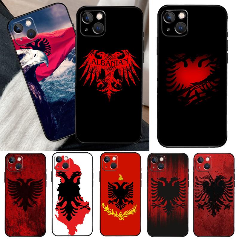 Флаг Албании Орел Для Huawei Nova 12i 7i 8i 11i 12s Y73 Y70 Y90 Y60 Y72 Y61 Y91 9 10 SE P30 Pro P40 Lite Чехол