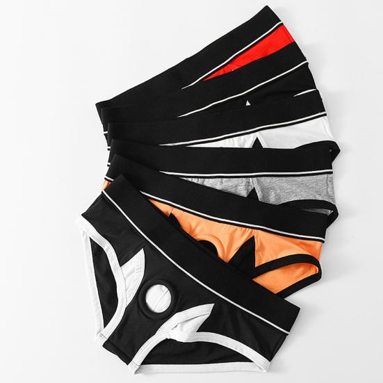 Men Briefs with Three-dimensional Bag Comfortable Fit High Elasticity Panties Breathable Smooth Wiring