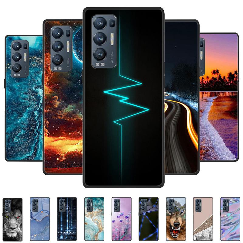 Чехол для OPPO Find X3 Neo Крутые Животные Мягкий Силиконовый Задний Чехол Для OPPO Find X3 Neo 5G Чехлы Для Телефона X 3 Lite X3lite X3Neo CPH2207