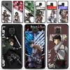 Anime Attack On Titan Case For Xiaomi Redmi Note 11 10 9 8 7 Pro Max 9t 8t 9s Cover For Redmi 10 9 8 9c 9a 8a 7a