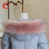 Faux Fur Scarf Warm Winter Hood Fur Decor Shawl Fake Fur Scarf Autumn Winter Women Coat Fur Collar Detachable Hat Accessories