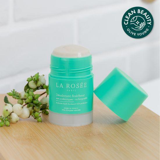 LA ROSEE Deodorant with Probiotics 50ml (No Aluminum Deodorant)