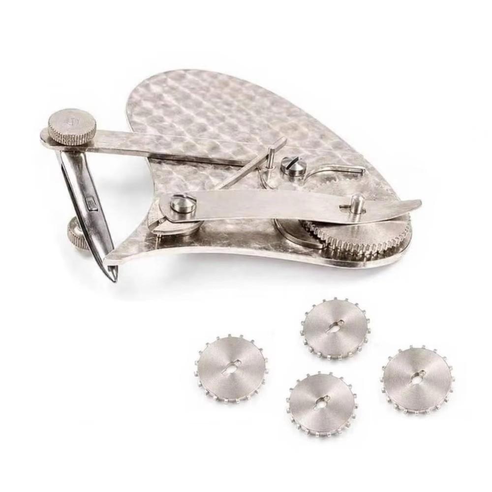 Dual Mode Dotting Pen Set Hand-hammered Texture Dashed Lines Pen Drawing Scriber for Architects