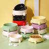 Ceramic Cat Bowl Creative Pet Drinking Feeder Pet Supplies Pet High Foot Bowl  Kitten Puppy