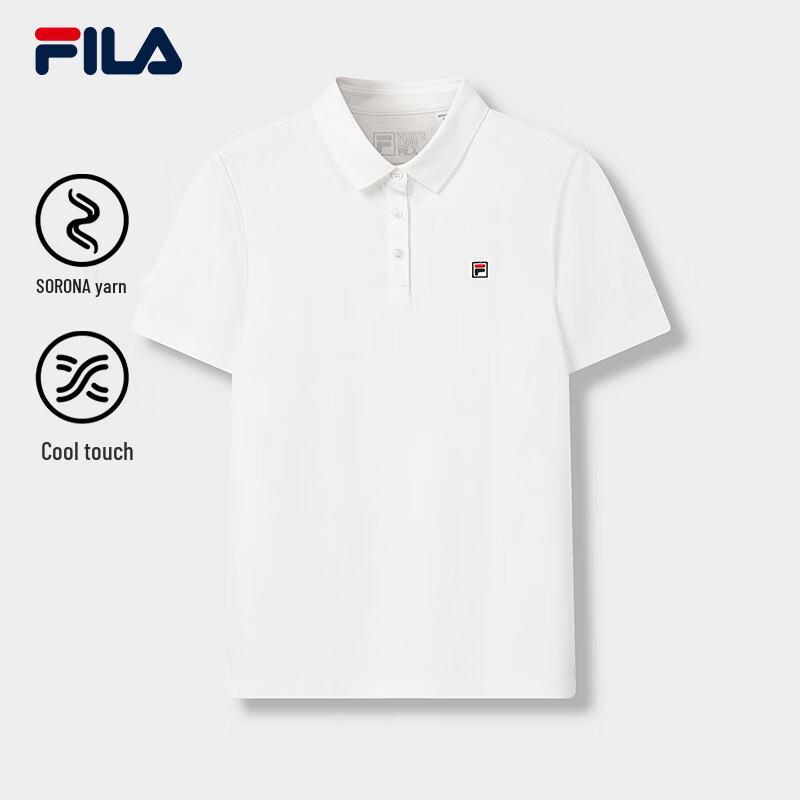 Fila Женская охлаждающая футболка-поло с коротким рукавом
