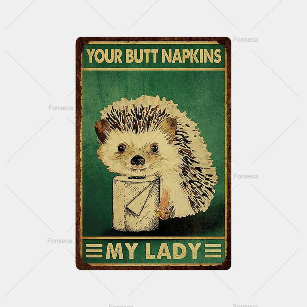 MY LORD LADY животные портретные знаки Винтаж Олово Металл Общественный Ретро Настенный Декор Сад Парк Дикая Пещера Металлический Плакат