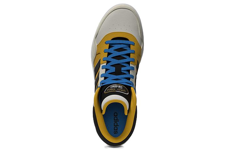 Adidas Hoops 3.0 Mid 'Creamwhite Yellow Blue' FZ6570