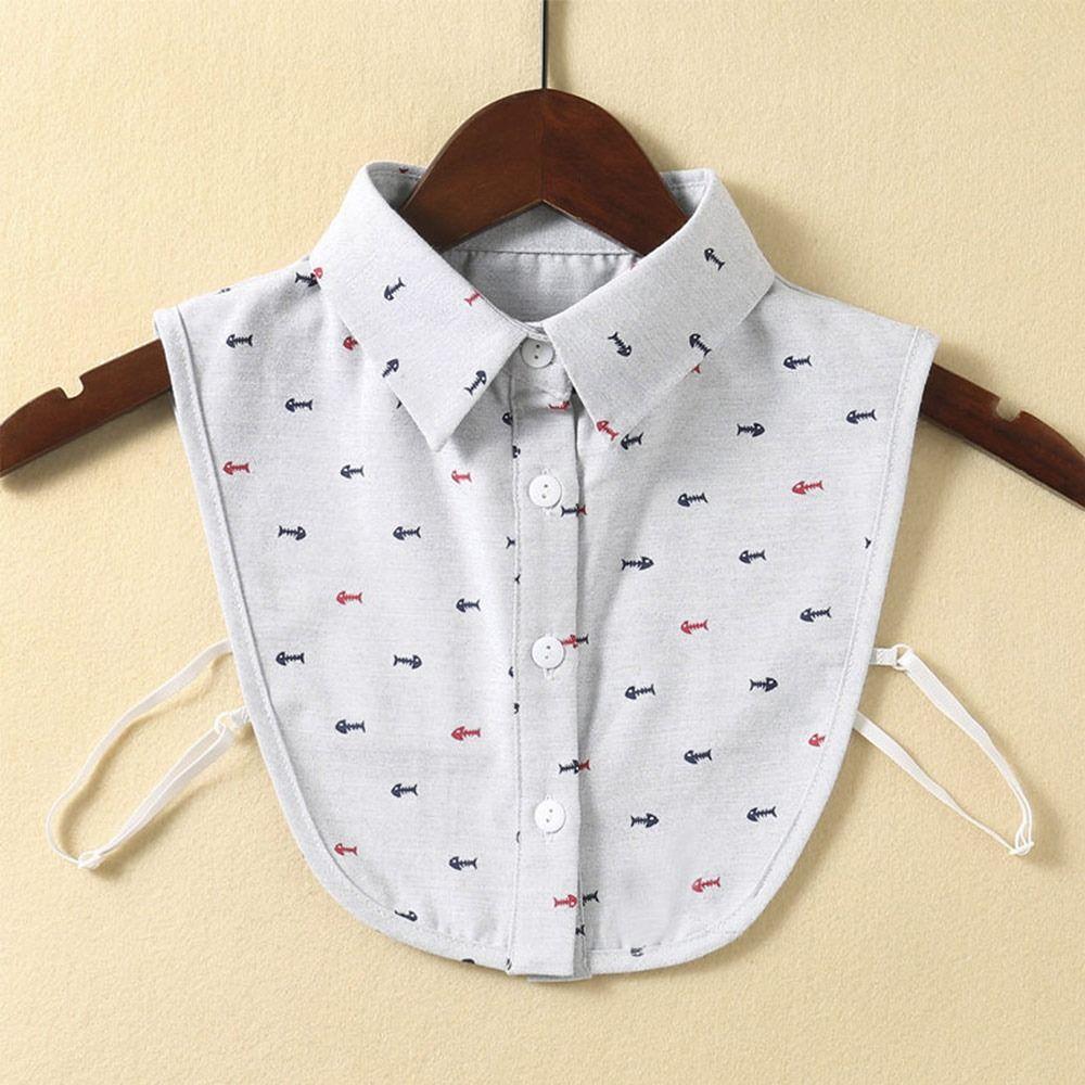 Fashion Classic Cotton Shirt Fake Collar Blouse False Collar Clothes Accessories Lapel