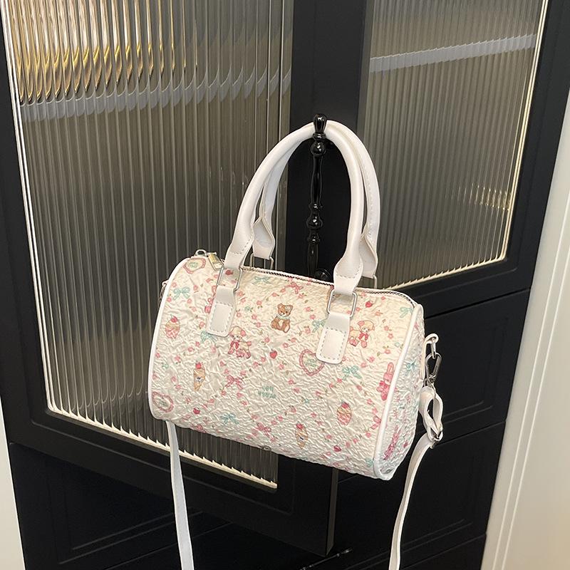 Трендовая нишевая женская сумка 2025: Милая, стильная сумка-подушка на плечо и через плечо в бостонском стиле