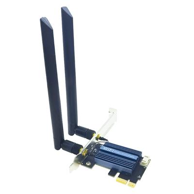 Беспроводной адаптер AX210 WiFi6E 5374 Мбит/с BT5.3 -Band 2.4G/5GHz/6Ghz 802.11AX PCIE
