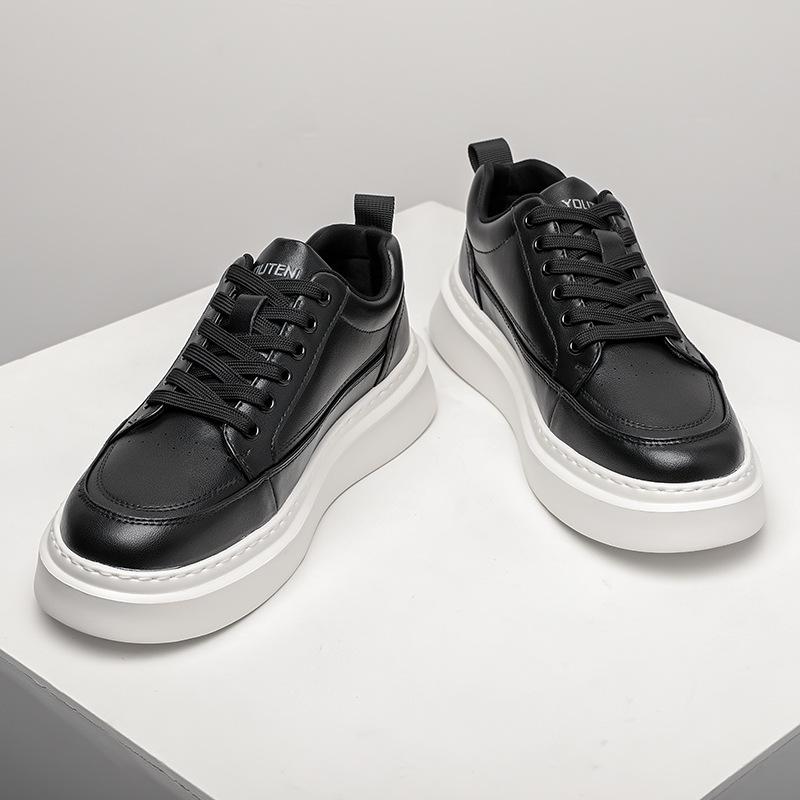 Men's autumn new fashion retro men's sports casual lightweight thick baseplate shoes